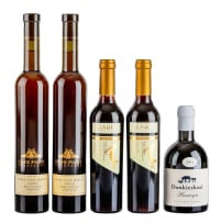 Sweet Wine Collection; Cape Point Vineyards, Donkiesbaai, Kanu; 1999, 2000, 2014; 5 (1 x 5); 375ml, 500ml