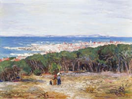 Nita Spilhaus; View from Fresnaye over The Monastry (sic.)