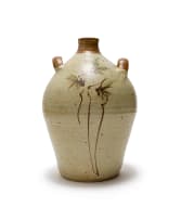 Tim Morris; Double-handled vessel with floral motif