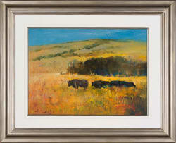 Errol Boyley; Landscape With Cattle