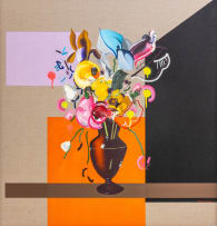 Frans Smit; After Daniël Seghers. Flowers in a Vase.