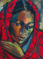 Hennie Niemann Jnr; Pensive Woman