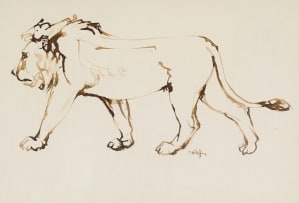 Zakkie Eloff; Striding Lion