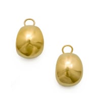 Gold earrings