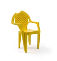 Cameron Platter; Yellow Chair