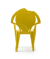 Cameron Platter; Yellow Chair