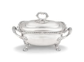 A George III sauce tureen, Thomas Robins, 1807