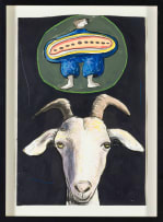 Colbert Mashile; Goat with Figure