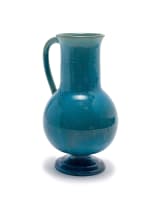 Linn Ware; Bulbous vase with tall neck