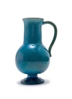 Linn Ware; Bulbous vase with tall neck