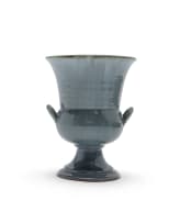 Linn Ware/Ceramic Studio; Two-handled urn-shaped pedestal vase