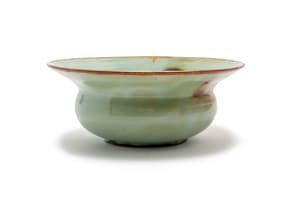 Linn Ware; Bulbous bowl with flared neck