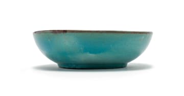 Linn Ware/Ceramic Studio; Bowl raised on low foot