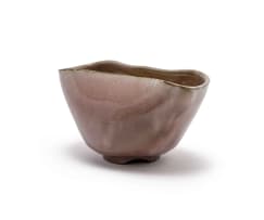 Linn Ware; Vase with folded sides