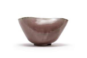 Linn Ware; Vase with folded sides
