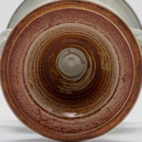 Linn Ware/Ceramic Studio; Two-handled urn-shaped pedestal vase