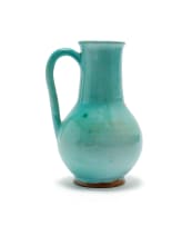 Linn Ware/Ceramic Studio; Bulbous vase with tall neck and handle