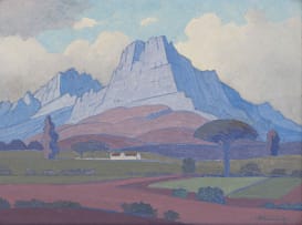 Jacob Hendrik Pierneef; Stellenbosberg (Stellenbosch Mountains)