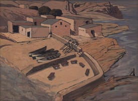 Jacob Hendrik Pierneef; Old Harbour, Hermanus