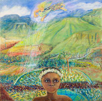 Rain Battiss; An Angel in the Drakensberg