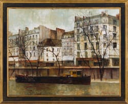 Michel de Gallard; Paris, Le Quais (Paris, The Quays)