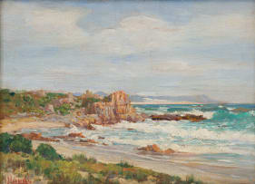 Hugo Naudé; Near Shelly Beach, Voëlklip, Hermanus