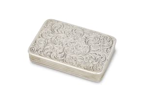 A Cape silver snuff box, Lawrence Holme Twentyman, c.1818-1837