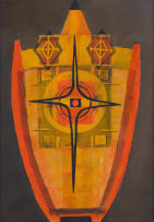 Bettie Cilliers-Barnard; Geometric Abstract