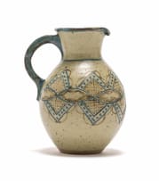 Euriel Damann; Jug with incised pattern and decoration