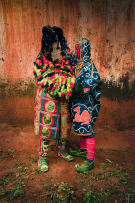 Léonce Raphaël Agbodjélou; Untitled, Egungun Series