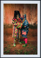 Léonce Raphaël Agbodjélou; Untitled, Egungun Series