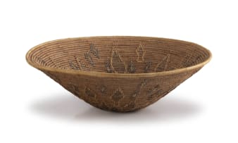 Anastacia Nankali; Shambyu coiled basket, 2005