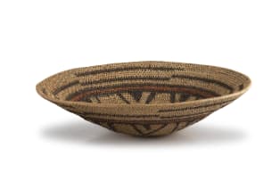 Unrecorded artist, Lozi Peoples; Lozi winnowing basket, 1988