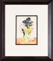 Walter Battiss; Vase of Flowers