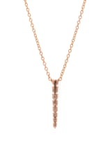 Journey diamond pendant