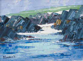 Frances MacDonald; Sailing by Iona