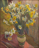 May Hillhouse; Still Life with Narcissus