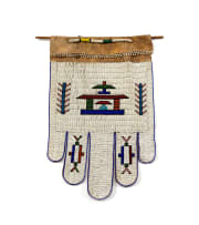 Unrecorded Ndebele artist; Ndebele Bridal Apron (Jocolo)