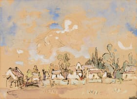 Gregoire Boonzaier; Cape Farmstead