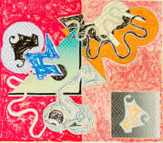 Frank Stella; Shards IV