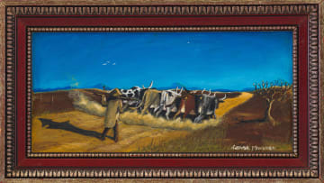 Trevor Makhoba; Herding Cattle