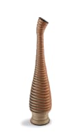 Unrecorded artist, Tutsi Peoples; Tall Rwandan gourd