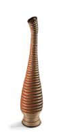 Unrecorded artist, Tutsi Peoples; Tall Rwandan gourd