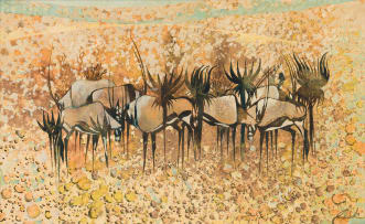 Gordon Vorster; Gemsbok and Aloes