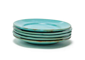 Linn Ware/Ceramic Studio; Side plates, five