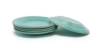Linn Ware/Ceramic Studio; Fish plates, five