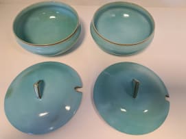 Linn Ware/Ceramic Studio; Pair of tureens with covers