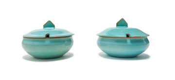 Linn Ware/Ceramic Studio; Pair of tureens with covers