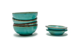 Linn Ware/Ceramic Studio; Small bowls, in sizes, six