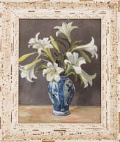 Gregoire Boonzaier; Still Life with St Joseph's Lilies